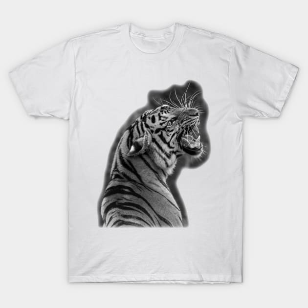 Roaring Tiger T-Shirt by julyperson